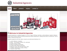 Tablet Screenshot of industrialagencies.com